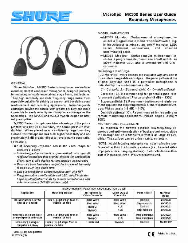 Shure Headphones MX300-page_pdf